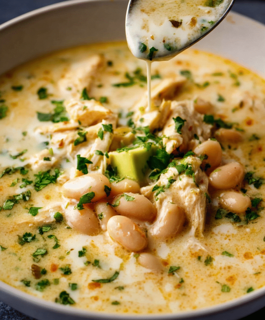 Creamy White Chicken Chili