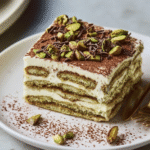 Decadent Pistachio Tiramisu