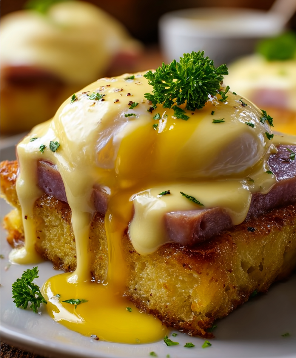 Eggs Benedict Casserole Bake