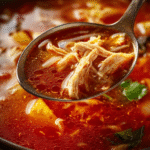 Fiery Coconut-Spiced Chicken Soup