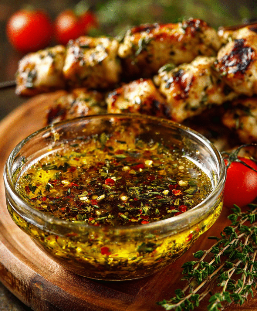 Heavenly Greek Chicken Souvlaki Marinade