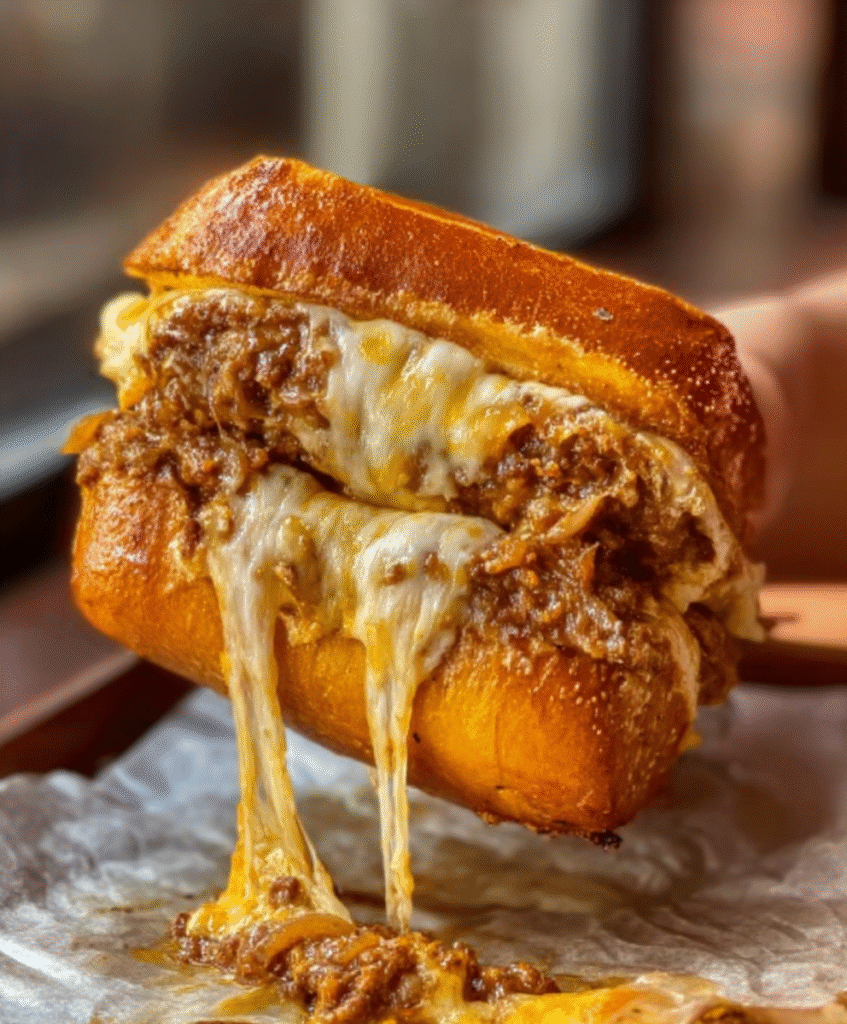 Philly Cheesesteak Sloppy Joes