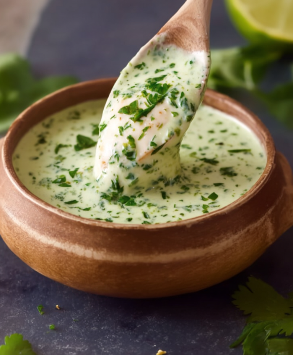Pollo Tropical–Style Cilantro Garlic Sauce