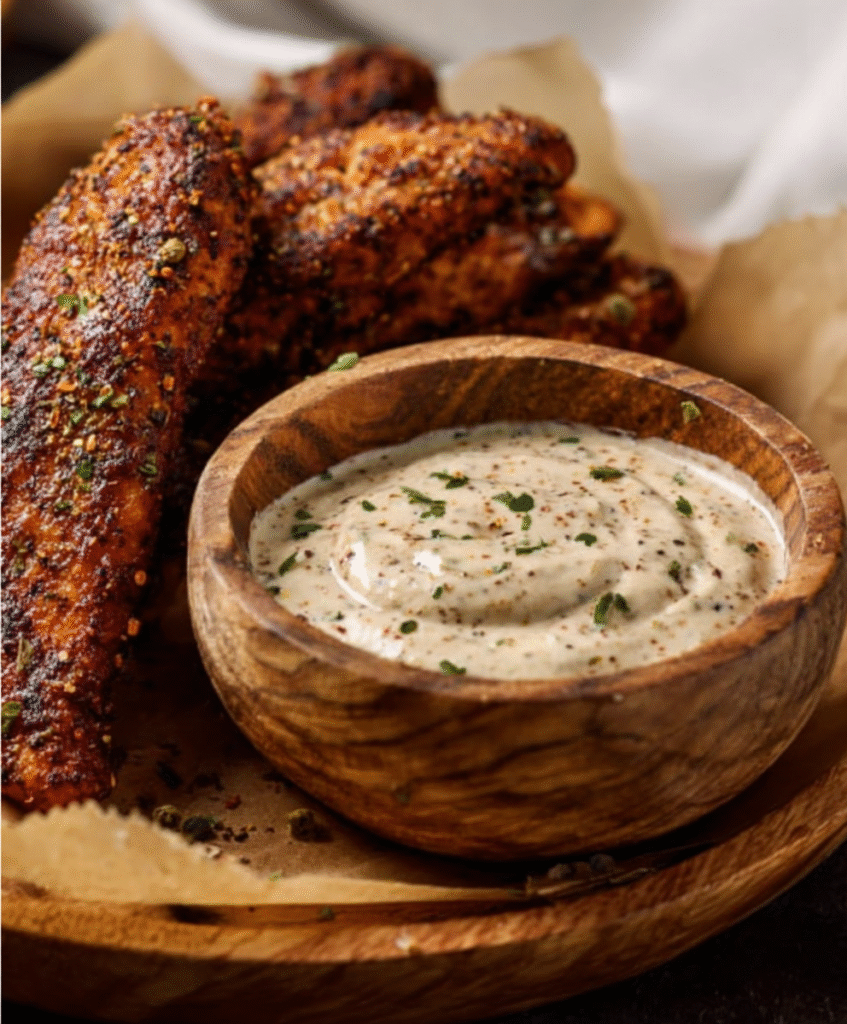 Popeyes-Style Blackened Ranch Dip