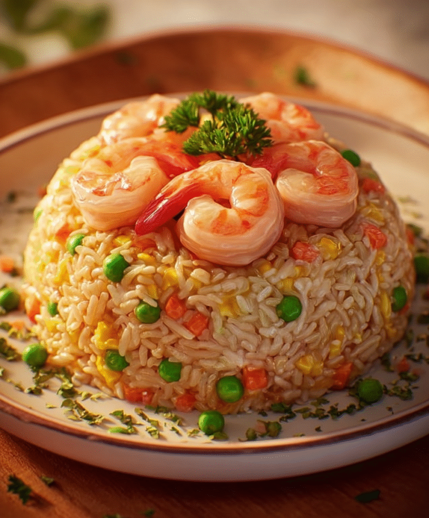 Quick & Savory Shrimp Fried Rice