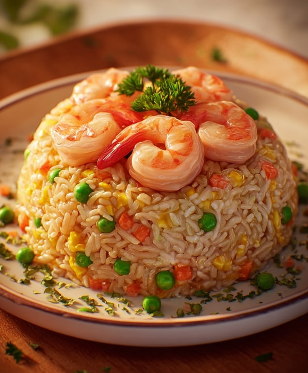 Quick & Savory Shrimp Fried Rice