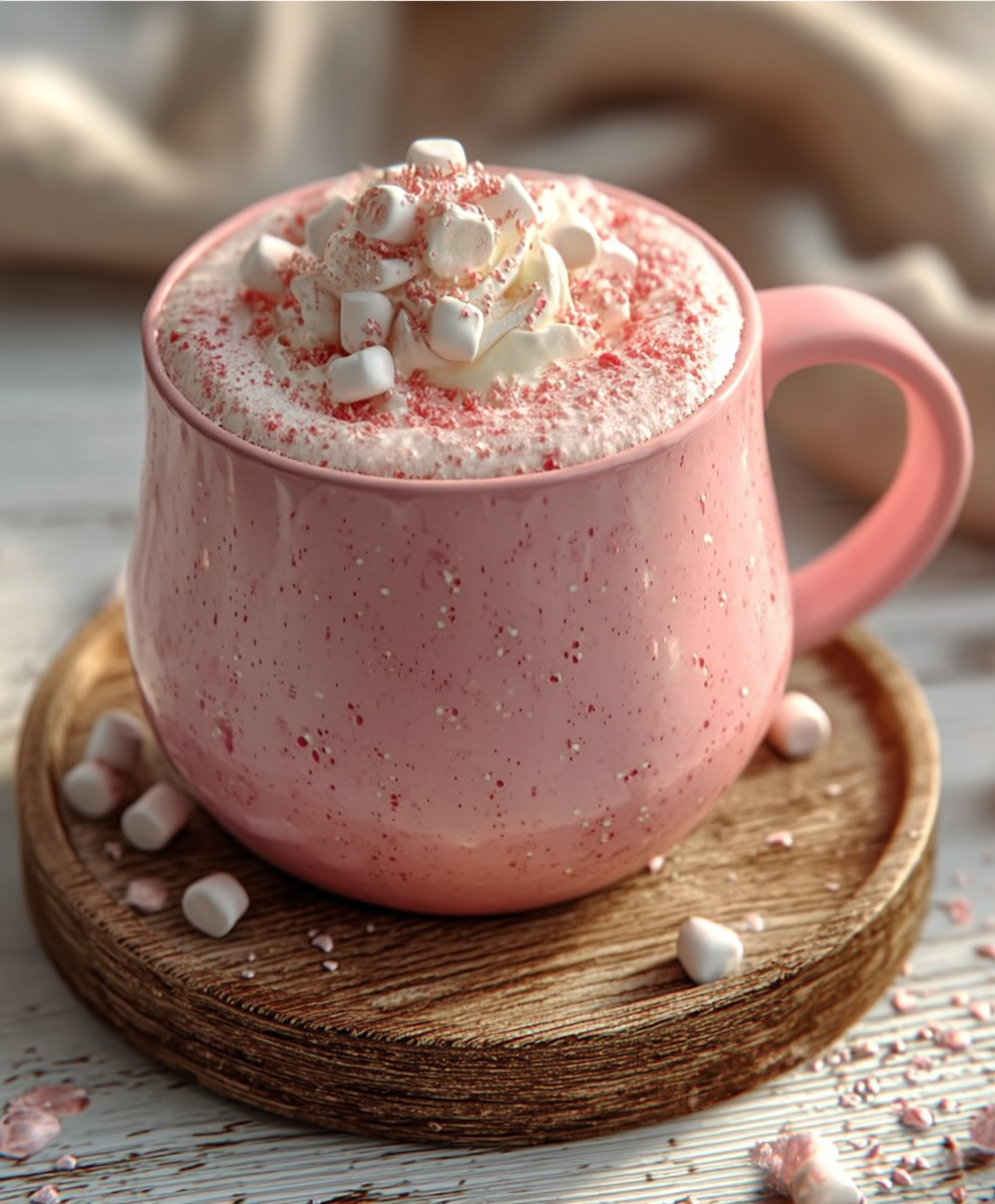 Romantic Pink Hot Chocolate