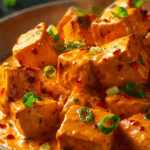 Spicy Tofu in Creamy Coconut Sauce