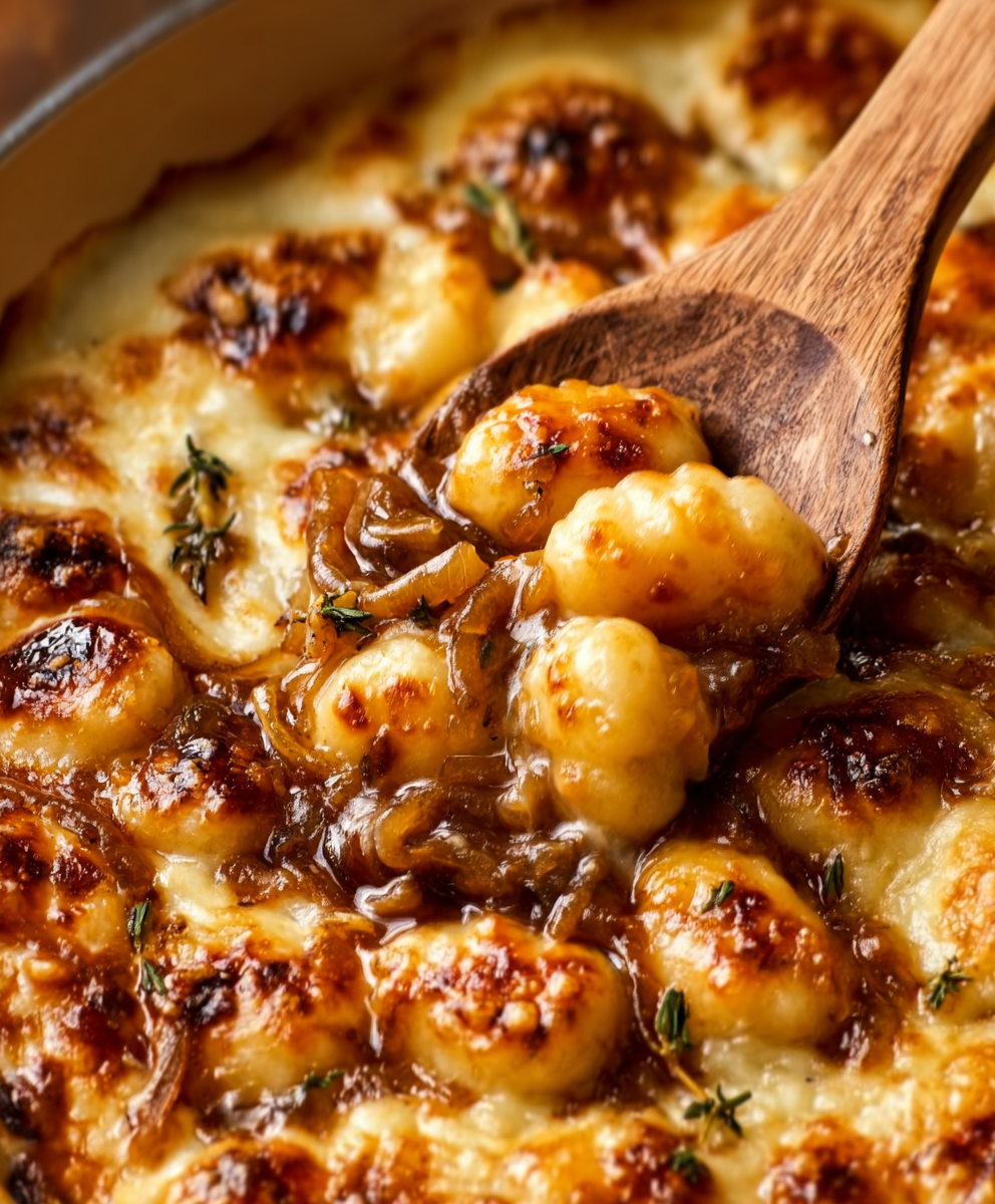 Ultra-Comforting French Onion Gnocchi