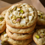 White Chocolate Pistachio Dream Cookies