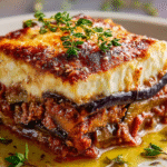 Classic Greek Eggplant Moussaka