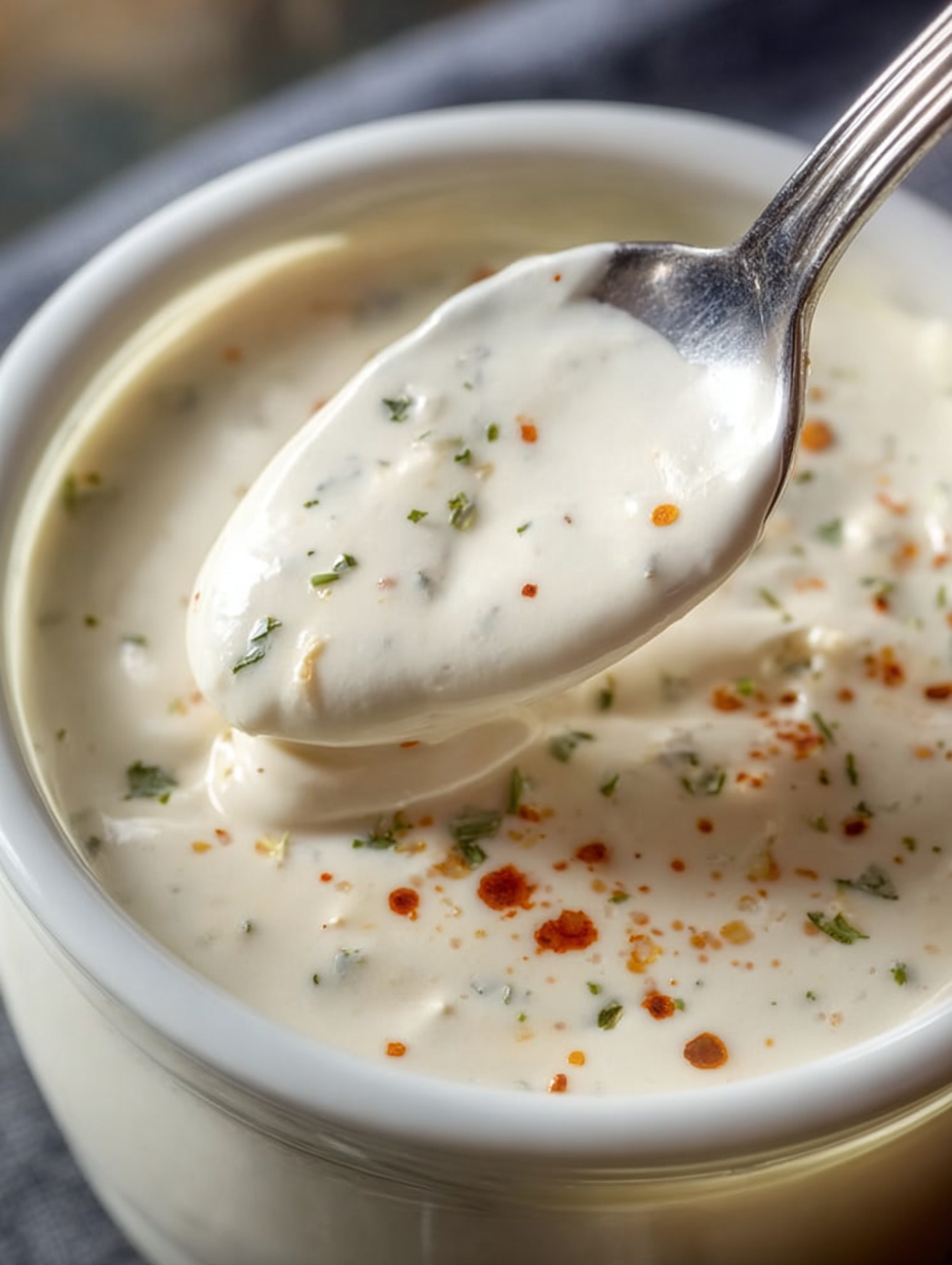 Creamy & Tangy Mexican White Sauce