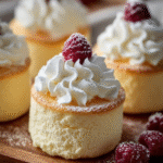 Fluffy Japanese Cotton Cheesecake Cupcakes