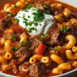 Hearty Chef-Style Beef Goulash Bowl