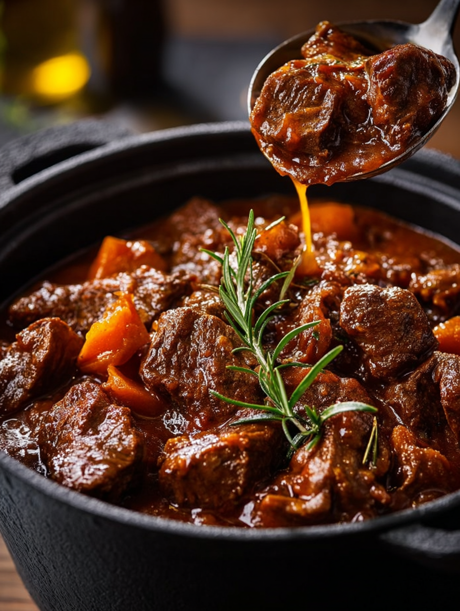 Impressive Tuscan Beef Casserole