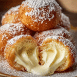 Italian Vanilla Cream Bombs (Bomba alla Crema)