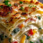 Loaded Creamy White Lasagna Supreme