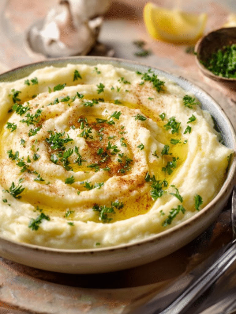 Skordalia – Greek Garlic Potato Dip