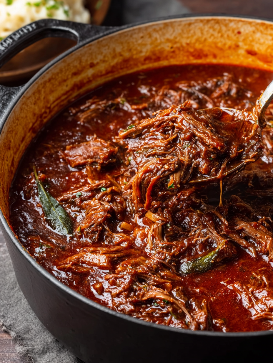 Slow-Braised Italian Beef Ragù