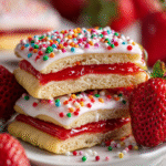 Strawberry Pop Tart Sugar Cookies
