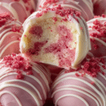 Strawberry Shortcake Bliss Truffles