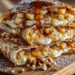 Sweet & Savory Apple Cinnamon Breakfast Quesadillas