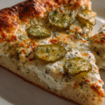 Ultimate Creamy Dill Pickle Pizza