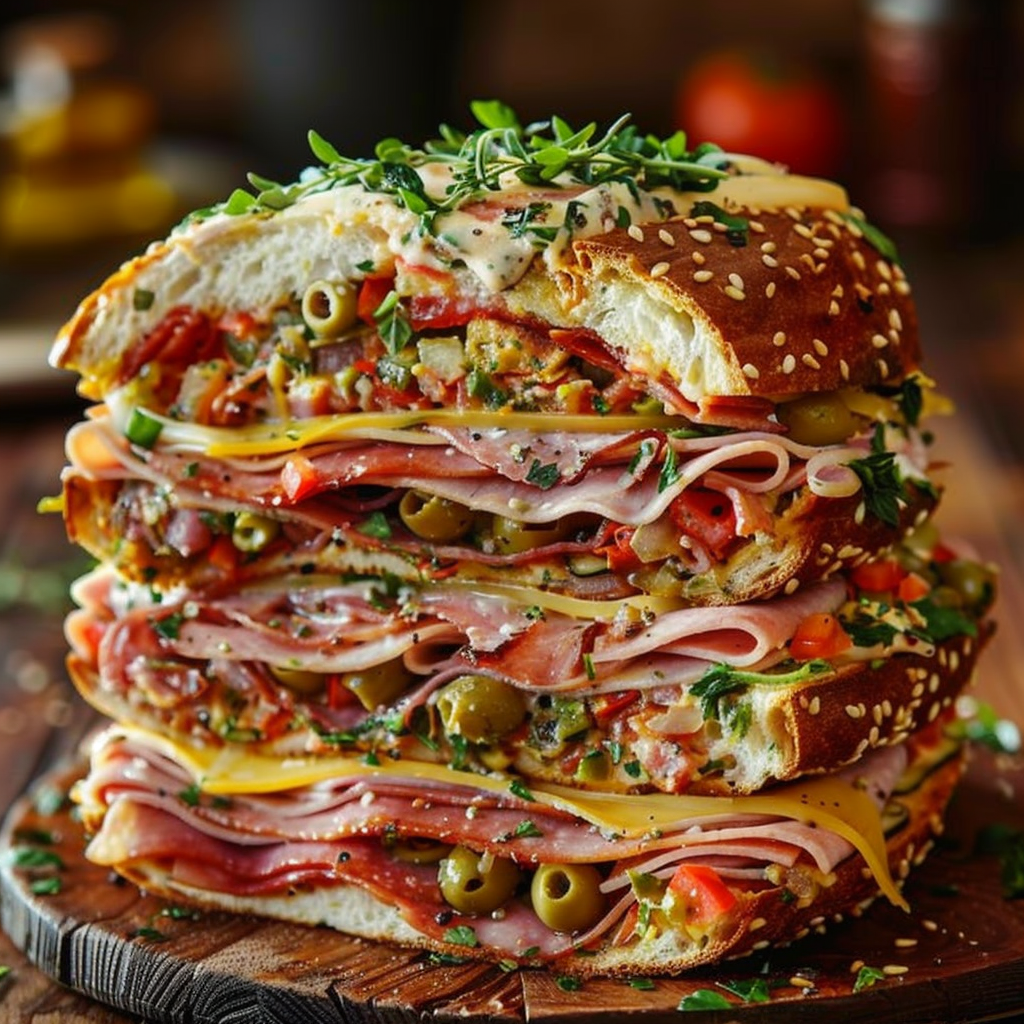 Big Easy Classic Muffaletta Stack