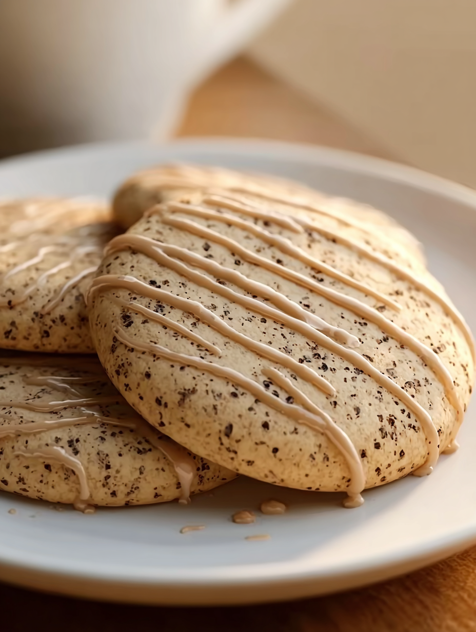 Espresso-Glazed Coffee Sugar Cookies